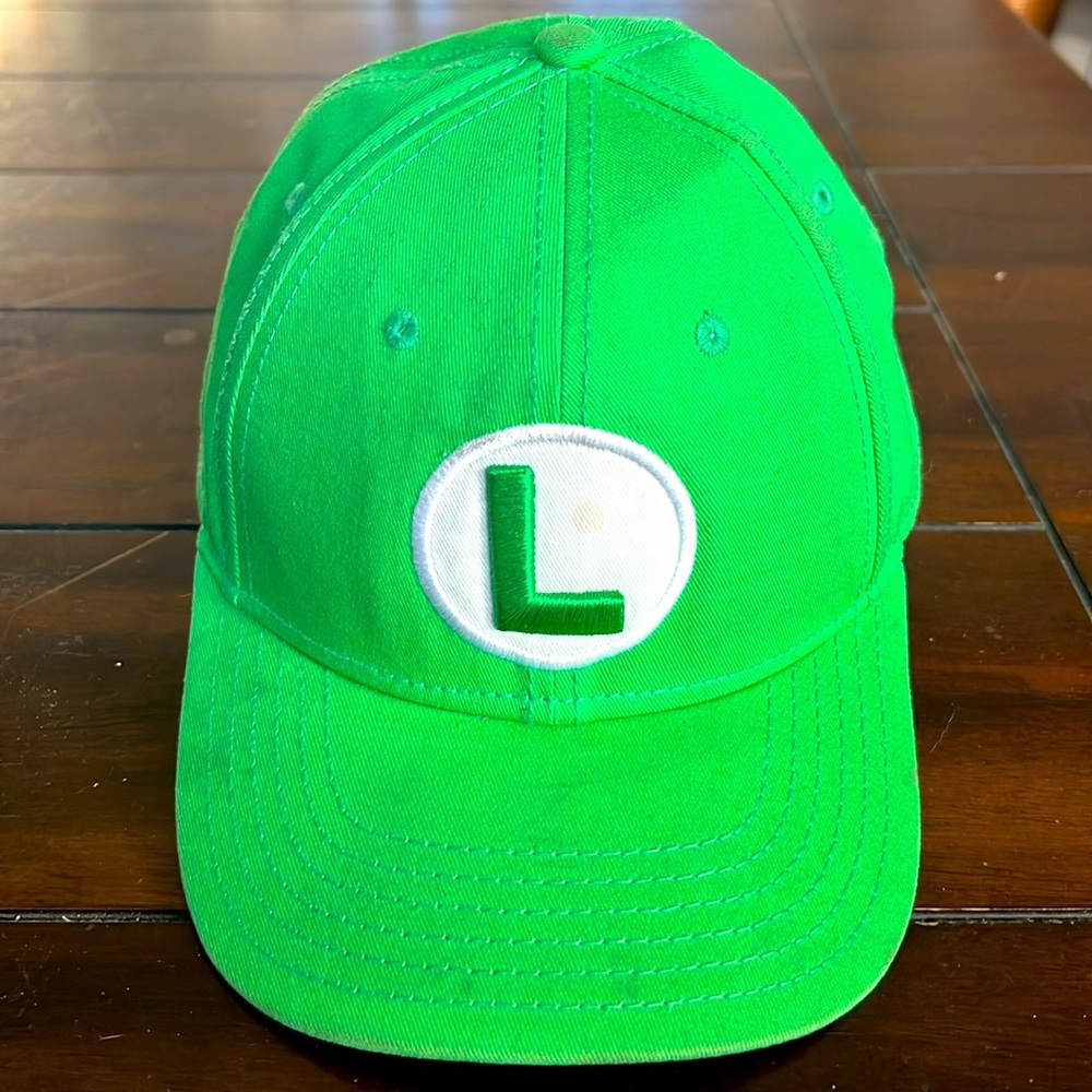 Super Mario Brothers Luigi Bros Ball Cap Adjustable Baseball Cap Hat